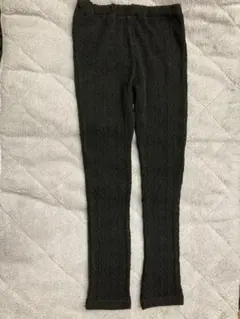 【新品】エニィファム ブラックレギンス 130cm