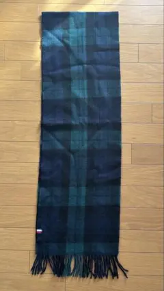 【美品】TOMMY HILFIGER チェック柄マフラー