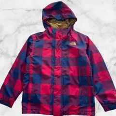 ノースフェイス 希少 HYVENT マウンテンパーカー 中綿ジャケット 140