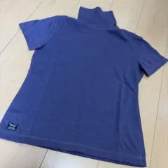 タグ付き新品　マドモアゼルノンノンパパス　Ｌ　毛98 Tシャツタートルネックのサムネイル