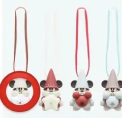 ディズニークリスマスリルリンリンカプセルトイ 2025 白です。