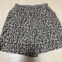PARMANON STREET ヒョウ柄ハーフパンツ 150 レオパード