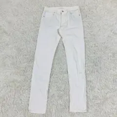 UNIQLOウルトラストレッチスキニーフィットジーンズ31(74cm)ホワイト