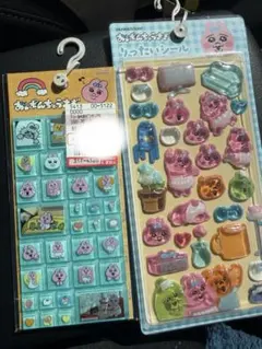 【正規品】おぱんちゅうさぎりったいシール　タイルシール　2種セット