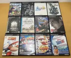 プレステーション2PLAYSTATION2 ソフト　まとめ　12個セット