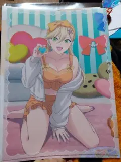 【開封済】タイトーくじ 2.5次元の誘惑 F賞 クリアファイルセット×3