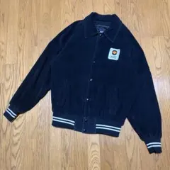 80s Avon Sportswear スタジャン 襟付き コーデュロイ 企業物