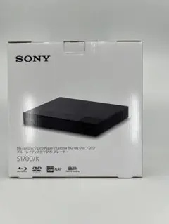 SONY Blu-ray/DVDプレーヤー S1700/K - メルカリ