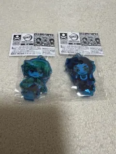 2点セット 鬼滅の刃 ここみえ アクリルフィギュア 我妻善逸 獪岳 玖ノ型