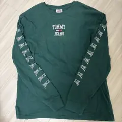 TOMMY JEANS 長袖Tシャツ XL グリーンのサムネイル