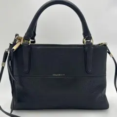 希少 美品 COACH ミニ ボロー 2way ハンドバッグ シボ革 28163 - メルカリ