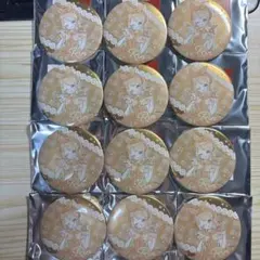 ボカロ　ピアプロ　鏡音リン　メタリック　缶バッジ　12点セット　①