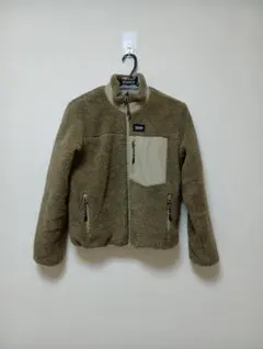 【TAION】リバーシブルボアダウン ベージュ系 women M