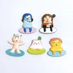 NHKキャラクター マグネット 5個セット