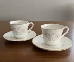 大倉陶園 糸菊 イトギク カップ＆ソーサー 2客セット - メルカリ
