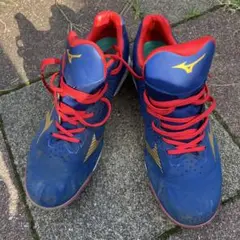 Mizuno スパイク 青 26.0cm