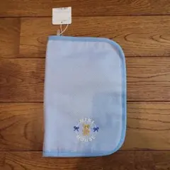 MIKI HOUSE 母子手帳ケース Lサイズ ブルーのサムネイル