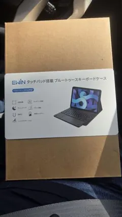 EWIN タッチパッド搭載 Bluetoothキーボードケース