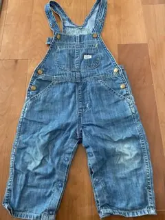 デニム ロンパース