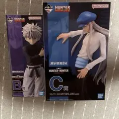 ハンターハンター　一番くじ　フィギュア　キルア　カイト　Ｂ賞 Ｃ賞　キメラアント