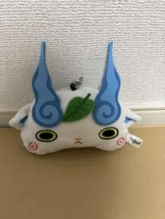 即日発送　妖怪ウォッチ コマさん ぬいぐるみ　パスケース ポーチ