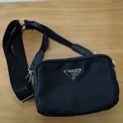 PRADA ブラック ナイロン ショルダーバッグ　ノベルティ　非売品