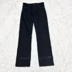 N°21 ヌメロ ヴェントゥーノ 22AW レッグ レイヤード デニム 28のサムネイル