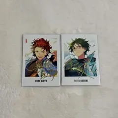 あんスタ ぱしゃっつ 9周年 紅月 蓮巳敬人 鬼龍紅郎