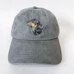 gray グレイ ダックスフント lifeshop 犬 刺繍 キャップ 帽子
