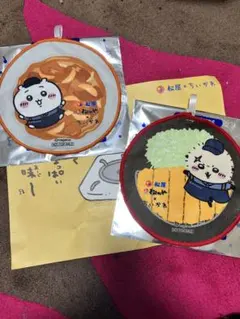 松屋 松のや ちいかわコラボ ハンドタオル2枚セット 新品