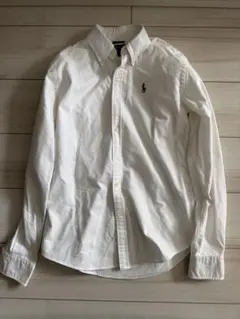 Ralph Lauren スリムフィット ホワイトシャツ サイズ2 - メルカリ