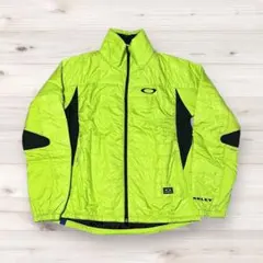美品 Oakley オークリーPGA TOUR ナイロン ニット 中綿ジャケット