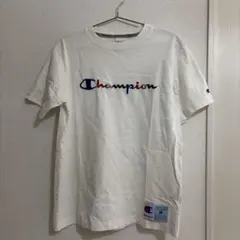 Champion チャンピオン 刺繍ロゴ Tシャツ ホワイト M