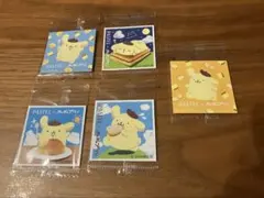 ポムポムプリン、さくさくラスク、ステッカー