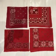 60s 70s ビンテージ バンダナ まとめ売り vintage USA - メルカリ