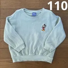 ミッキー　ディズニー　トレーナー　110