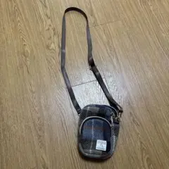 Harris Tweed ハリスツイード しまむら チェック柄 ショルダーバッグ