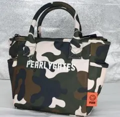 値下げ パーリーゲイツ キャディバッグ カモフラージュ カモフラ ニコちゃん スマイル キャディバック 迷彩