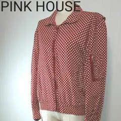 【希少品】ピンクハウス トップス ジップアップブルゾン ドット