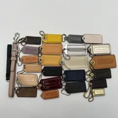 COACH　コーチ　バッグチャーム　25個　セット　まとめ　ストラップ