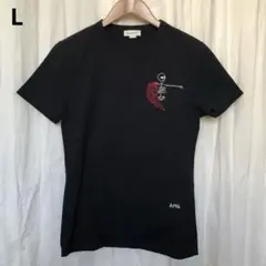 Alexander McQueen スケルトン刺繍 Tシャツ L
