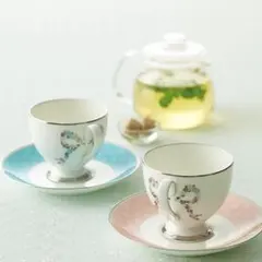 新生活スタート　ナルミフェリシータ　コーヒーカップ＆ソーサー