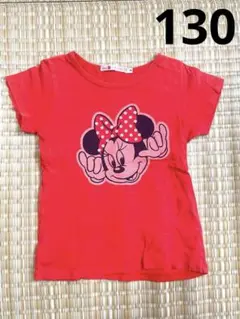 UNIQLO キッズ　Disney ミニーマウス Tシャツ 130