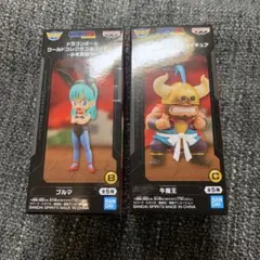 ドラゴンボール　ワールドコレクタブルフィギュア　少年期編4 牛魔王＆ブルマのサムネイル