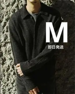 LIDNM ALPACA KNIT SHIRT CARDIGAN Ｍサイズ