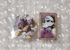 ヒロアカ 原画展 缶バッジ 箔押しカード 峰田