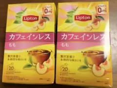 Lipton カフェインレス もも 20袋入 2箱セットのサムネイル