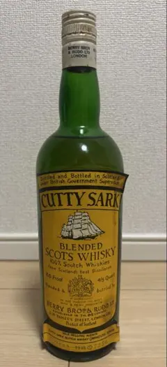 【未開栓】Cutty Sark Blended Scots Whisky 特級のサムネイル