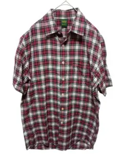 【M0103】UNIQLO/ユニクロ　チェック柄ネルシャツ Mサイズ