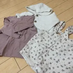 ベビー服　女の子　3点セット80